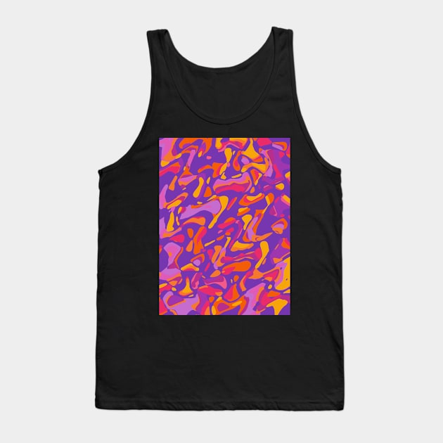 Amethyst Sunrise VI Tank Top by Velvet Earth